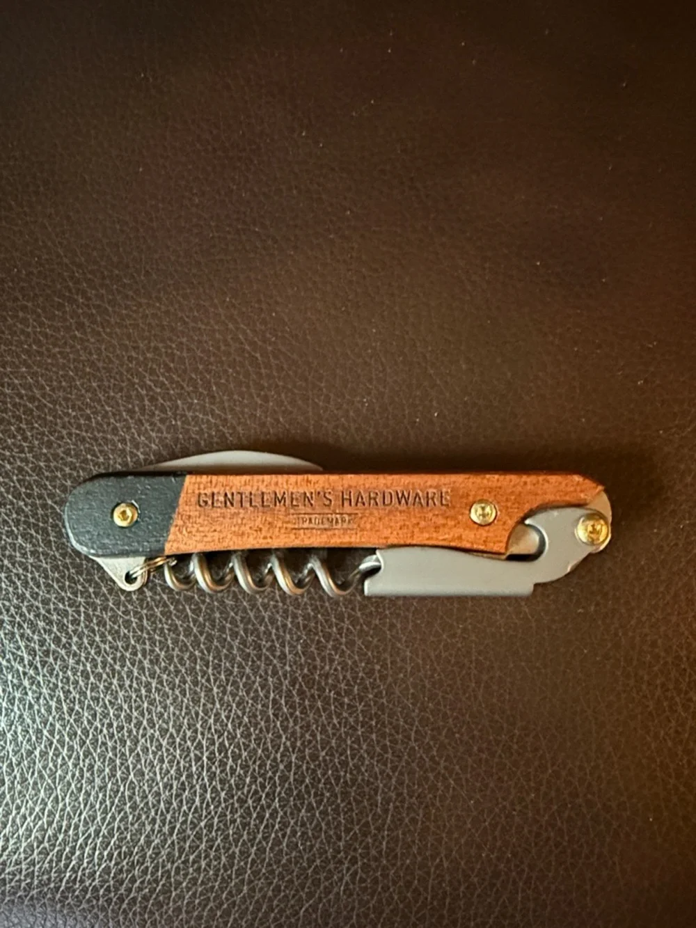 GENTLEMEN'S HARDWARE WAITER'S FRIEND. Plus bottle opener.